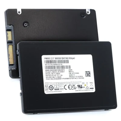 Image de Samsung MZ7L3960HCJR 00A07 disque SSD 2.5 960 Go Série ATA III TLC Neuf
