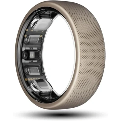 Image de Amazfit Helio Ring Taille 8, Anneau Intelligent avec Suivi du Sommeil, fréquence Cardiaque, résistance à l&#039;eau 10 ATM, Ultra léger 3,75g, Tracker Fitness, autonomie de la Batterie jusqu&#039;à 4 Jours