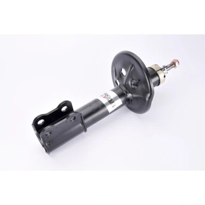 Image de Magnum Technology AG2080MT Amortisseur Essieu avant gauche Pression de gaz Système bitube Jambe suspension Goujon en haut, Plaque bas