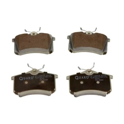 Image de QUARO QP8538 Jeu de plaquettes frein non préparé pour indicateur d&#039;usure RENAULT: Clio 3, 4, MEGANE 3 Coupe, CITROËN: C3 II, C4 II Cactus
