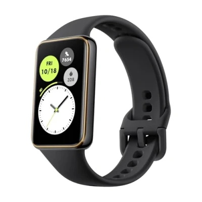 Image de HONOR Band 10 Smart watch, 96 Modes Sportifs Podometre, 1.57&quot; 60Hz Montre Connecte, 5ATM, 14 jours Durée de la batterie, SpO2, Fréquence Cardiaque, Compatible avec Android et iOS, Noir