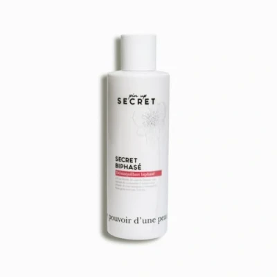 Image de PIN UP Secret Biphasé Eau Demaquillante en 2 Phases Pour Peaux Normales et Sèches Hydratante, purifiante apaisante 242gr