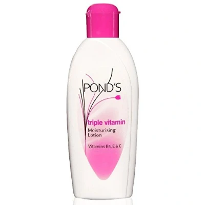 Image de Pond&#039;s Triple Vitamin Moisturising Lotion With Vitamins B3, E And C 100Ml by