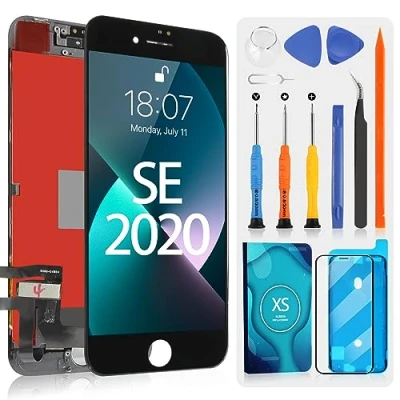 Image de Écran LCD pour iPhone 8 et SE (2020) Digitizer Tactile Assemblée avec Réparation Kit A1863, A1905, A1906, A2275, A2298, A2296
