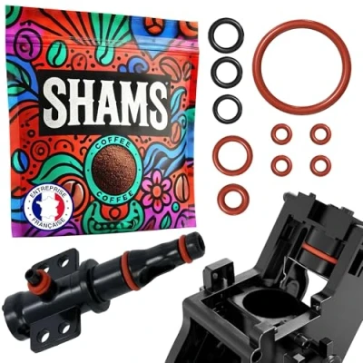 Image de KIT 10 Joints TORIQUE D&#039;ÉTANCHÉITÉ Remplacement Valve DE Support, SOUPAPE A Vapeur, Groupe D&#039;INFUSION D’ÉCOULEMENT Compatible avec Les Machine CAFÉ Philips SAECO SPIDEM GAGGIA ETC...