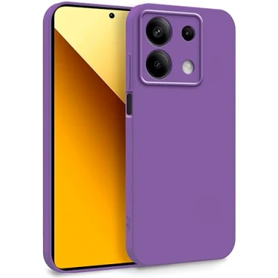 Image de MyGadget Coque pour Xiaomi Redmi Note 13 5G Case Protection Rigide Anti Choc avec Doublure Microfibre Violet