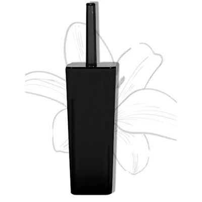 Image de Kleine Wolke Easy Brosse WC en Plastique Noir 37 x 10 cm