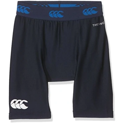 Image de Canterbury E723558 769 SB Short de Compression Mixte Enfant, Bleu Marine, FR : S (Taille Fabricant S)