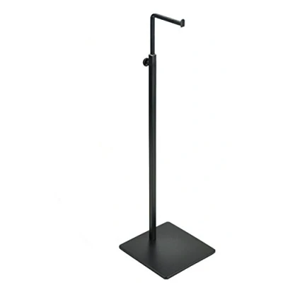 Image de Présentoir réglable en métal noir pour sac à main 7 types