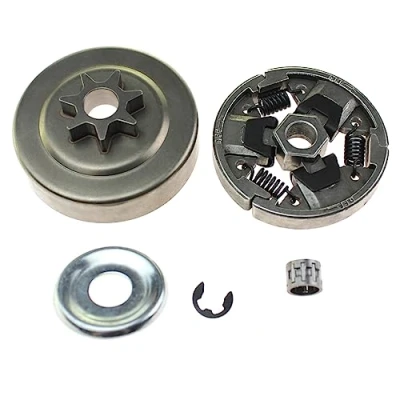 Image de ICOOYO Embrayage + Tambour d&#039;embrayage pour Stihl 024 026 MS260 MS261 MS270 MS271 MS280