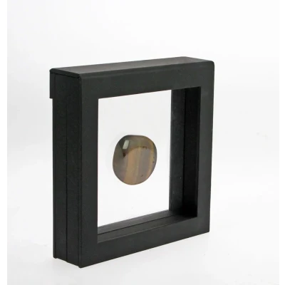 Image de Safe, Cadre flottant, 3D Noir dim: 130x130x25 mm. par pc.