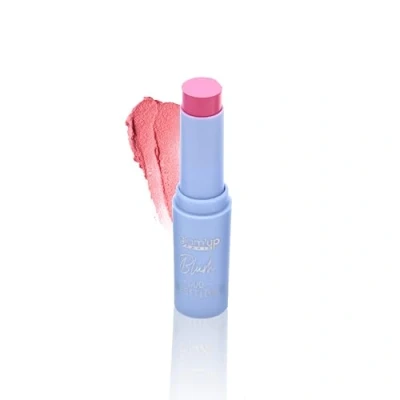 Image de Glam&#039;Up Paris Stick Blush et Lèvres Texture Légère Facile à Appliquer Transporter Bâton de Fard Joues Longue Durée 2 en 1 Tout Type Peau N1 Hot Pink