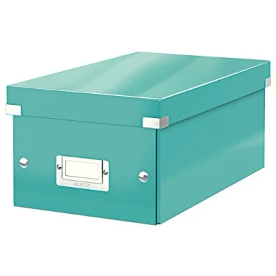 Image de Leitz Wow Click &amp; Store 60420051 Boîte de Rangement pour DVD Menthe