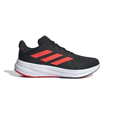 Image de adidas Homme Response Super M Running Shoes, Core Black/Solar Red/Core Black, 47 1/3 EU