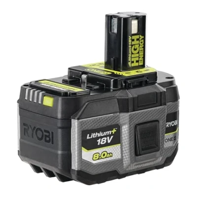 Image de RYOBI Batterie 18V LithiumPlus High Energy 8.0Ah RB1880T