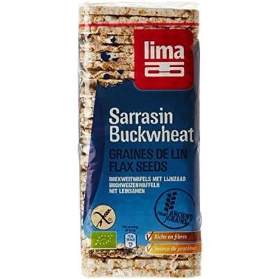Image de Lima Galettes de Sarrasin Graines Lin Bio 130 g