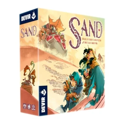 Image de Sand by Devir, jeu de société stratégie, pour 1 à 4 joueurs et partir 14 ans