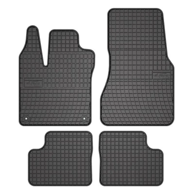 Image de FROGUM 547624 Ensemble de tapis sol Caoutchouc avant et arrière 4 noir Sur mesure RENAULT: Twingo 3