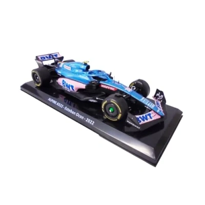 Image de Formule 1 Compatible avec Alpine A522 Esteban Ocon 2022 1/24 Voiture Miniature OR064