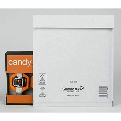 Image de Mail Lite Plus Oyster Enveloppes matelassées 22 cm x 26 Boîte de 100 (Import Royaume Uni)