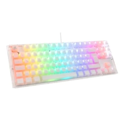 Image de Clavier DUCKY One 3 Aura White TKL Mécanique RGB LED Compact