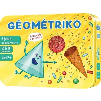 Image de Asmodee Aritma Géométriko Jeux de société Cartes éducatif Enfant à partir 7 Ans 2 8 Joueurs Version française