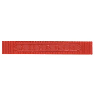 Image de Jacques Herbin 33120T Un étui de 4 batons cire à cacheter souple, Rouge