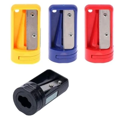 Image de Lot de 4 taille crayons charpentier pour le travail du bois, crayon charpentier, plats, portable