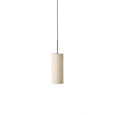 Image de Audo Copenhagen Hashira suspension en lin, Ø18cm, Natur