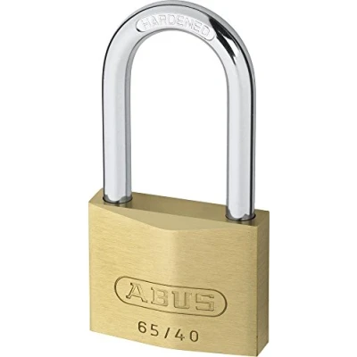 Image de Abus 12012 40 mm à anse longue Cadenas en laiton avec passe partiel 6404