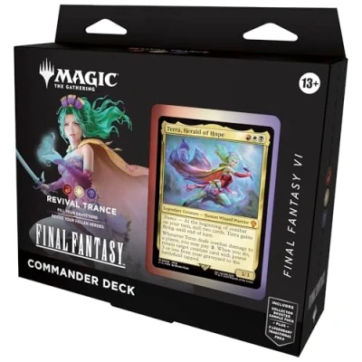 Image de Deck Commander Magic: The Gathering FINAL FANTASY VI Transe de renaissance (Version Anglaise)