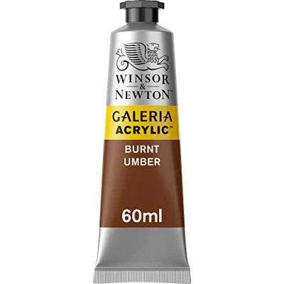 Image de Winsor &amp; Newton Acrylique Galeria 60ml Terre D&#039;Ombre Brulée Série 1