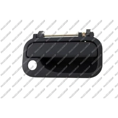 Image de PRASCO OP0528001 Poignée de Porte extérieur, avant droite avec trou clé noir OPEL: Vectra B CC