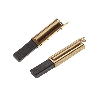 Image de vhbw 2x Balais de charbon pour moteur électrique 6,3 x 11 28mm compatible avec Renfert Vortex Compact aspirateur