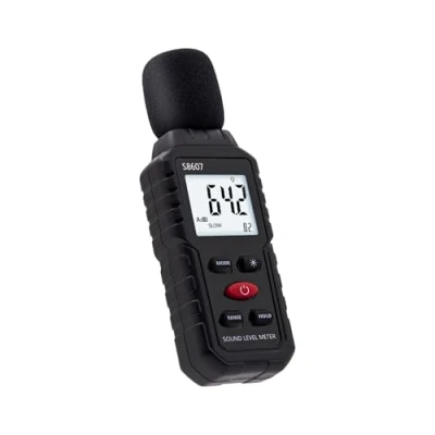 Image de Tolesum Décibelmètre, Sonomètre Numérique 30 Db À 130 Avec Écran Lcd, Pour Bureau, Chantier De Construction, Usine