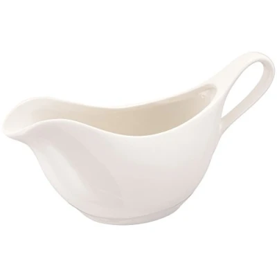 Image de Judge Bateau à sauce 300 ml, Porcelaine, Blanc, 20 x 30 25 cm