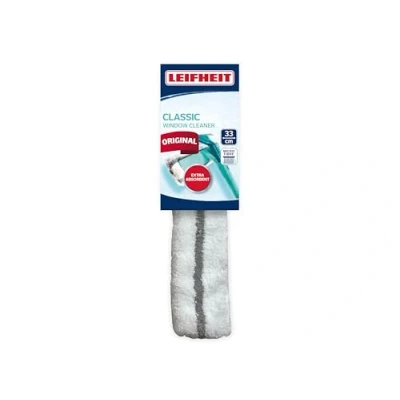 Image de Leifheit Housse de rechange pour Lave vitres Classic Window Cleaner 3 en 1 article n 55238, nettoyage microfibre, Accessoire ménage idéal le des fenêtres et encadrements