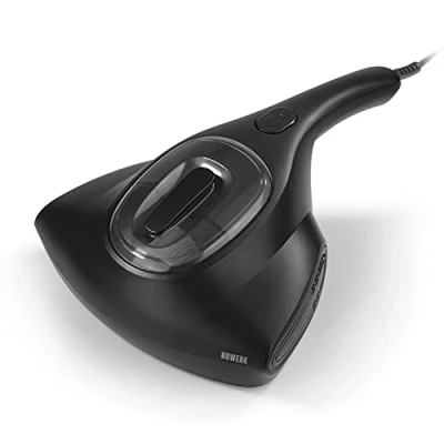 Image de N8WERK aspirateur d&#039;acariens dans l&#039;édition Midnight Black Nettoyeur de Matelas avec Une Forte Puissance d&#039;aspiration Stérilise Les Surfaces la lumière UV C, détruit 99,9% des acariens