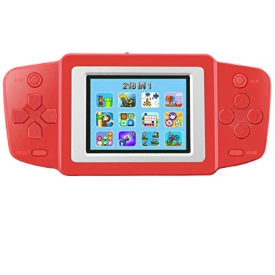 Image de Bornkid Enfants Rétro Consoles de Jeu avec 218 Classique Nostalgie Vieille école Jeux Portable Handheld Game Mini Système D&#039;arcade 2.5&quot; LCD Écran Console Cadeau d&#039;anniversaire