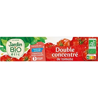 Image de JARDIN Bio Double Concentré De Tomate En Tube 200G Lot 4