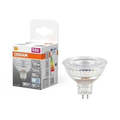 Image de OSRAM 4099854458286 Lampe à réflecteur LED CEE E (A G) GU5.3 2 W blanc froid (Ø x H) 50.00 mm 1 pc(s)