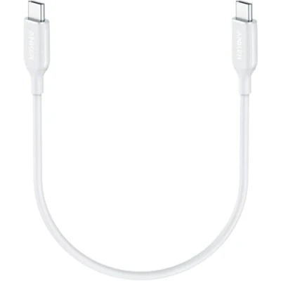 Image de Anker Câble USB C vers de Charge Rapide PowerLineIII 30cm,60 W Power Delivery PD pour Apple MacBook,iPad Pro,Samsung Galaxy S10 etc.