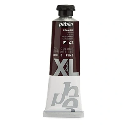 Image de Pébéo Huile Fine XL 37 ml Peinture à l’Huile Rouge Carmin 937043