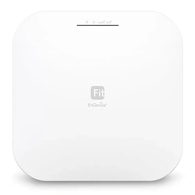 Image de EnGenius AP sans Fil (EWS276 FIT) True 4X4 Wi FI 6 Dual Band AX3600 2,5 Go PoE+ Options de contrôle Cloud &amp; App et OnPrem WPA3, MU MIMO, itinérance maillée Couture Adaptateur