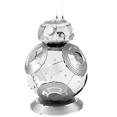 Image de Metal Earth Modèle 3D Star Wars EP7 Droïde BB8 Maquette Metallique Puzzle en de 4.7 x 7.6 cm