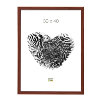 Image de Deknudt Frames S44CH3 Basic Cadre Photo Bois/MDF Brun Clair Fin 30 x 40 cm