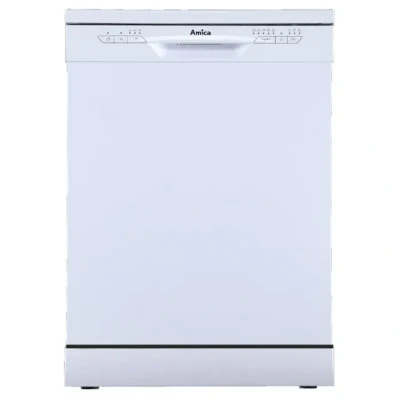 Image de Lave Vaisselle AMICA ADP1212B Pose libre Blanc Moteur à induction Départ différé