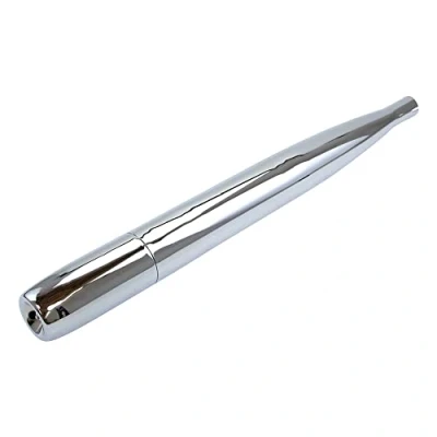 Image de D&#039;échappement chromé 28 mm pour Hercules Sachs Prima Mobylette, 2, 3, 4, 5, 6