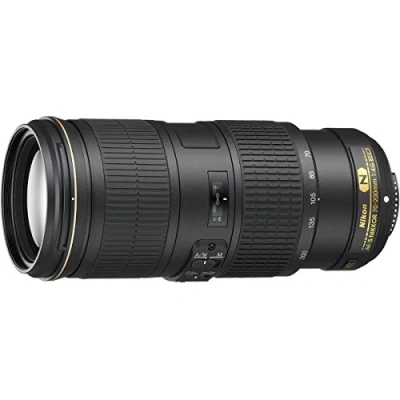 Image de Nikon 70 200 mm / f4,0G ED VR AF S Objectif pour Appareil Photo Reflex Noir