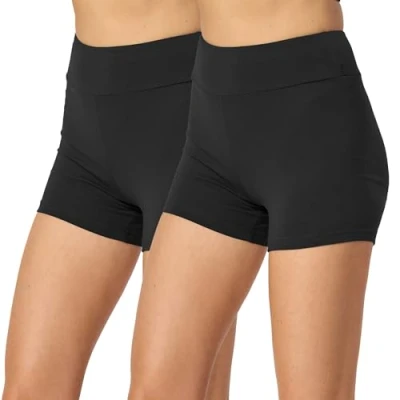 Image de Merry Style Short Femme 2Pack MS10 359(2Pack Noir/Noir,XXL)